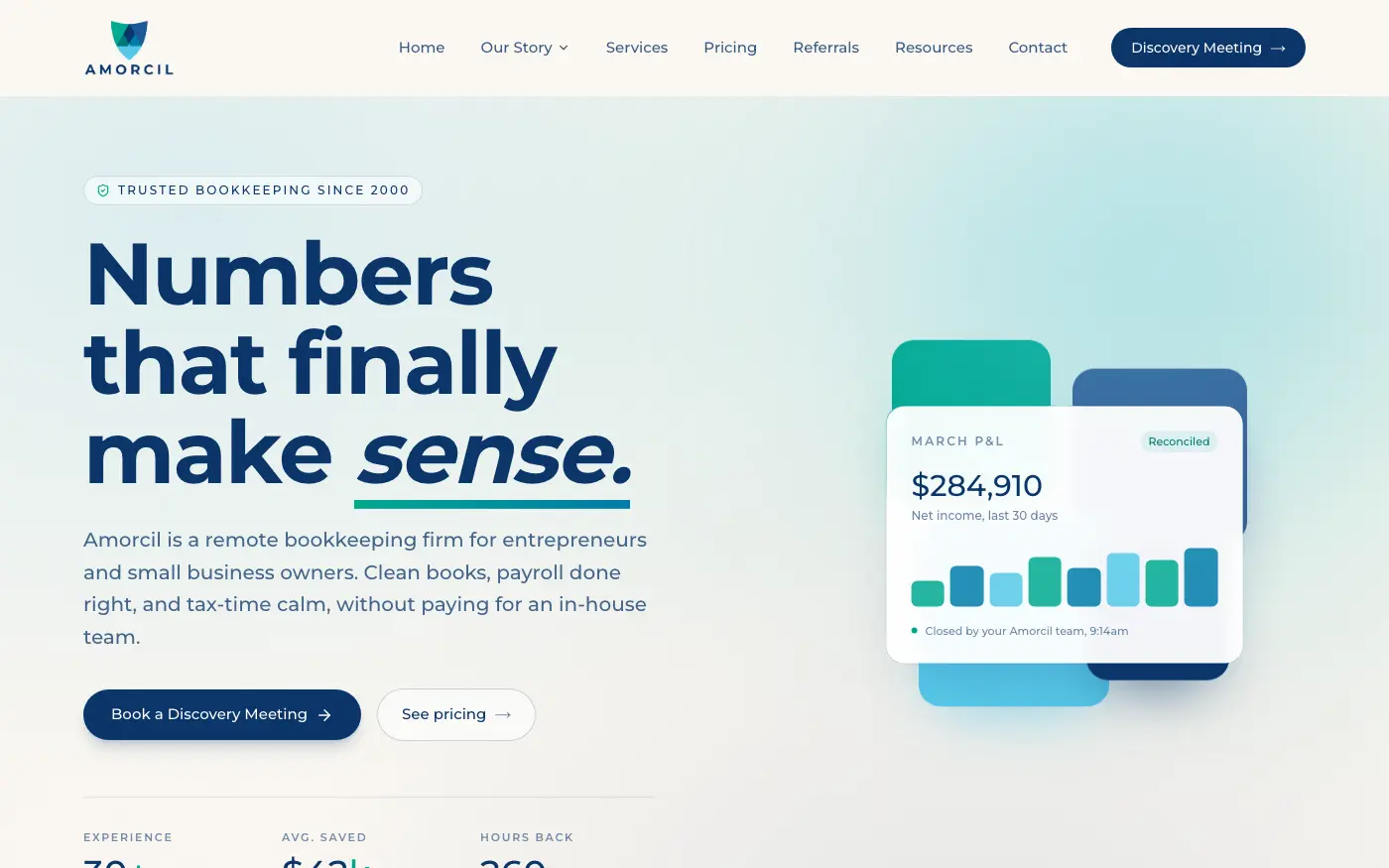 Amorcil website